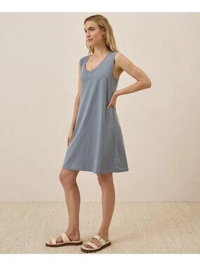 softspun a line tank dress Organic Softspun Tank Midi Dress (Women)